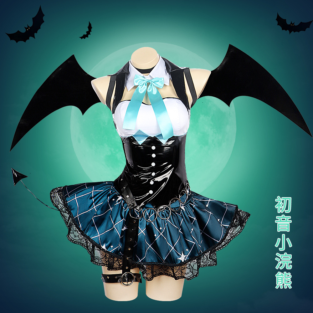 Anime Cosplay Miku - Demon Miku x Rascal Little Devil