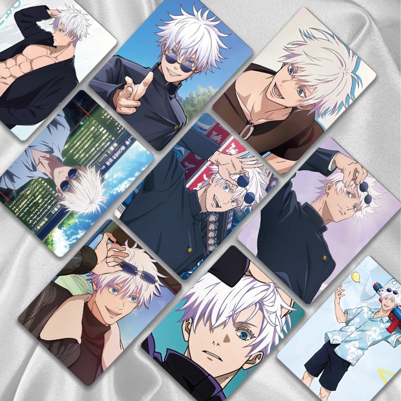 Anime Cosplay Photo - 55pcs Jujutsu Kaisen Japanese Anime Laser