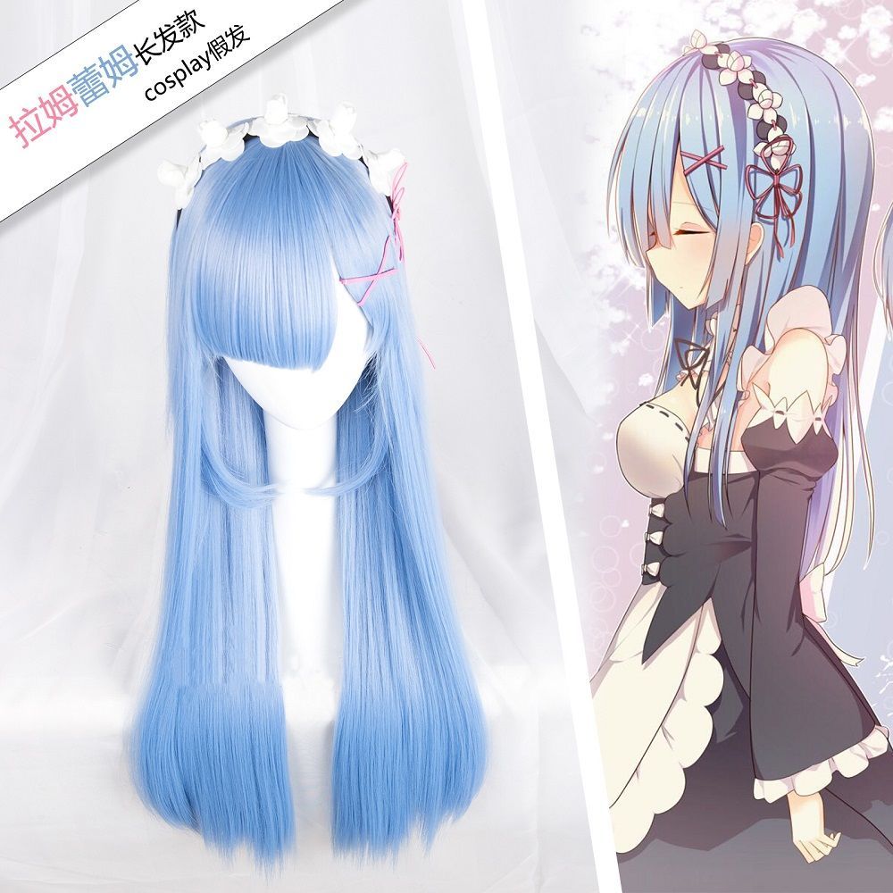 Anime Cosplay Rem - Re Zero Ram & Rem Cosplay