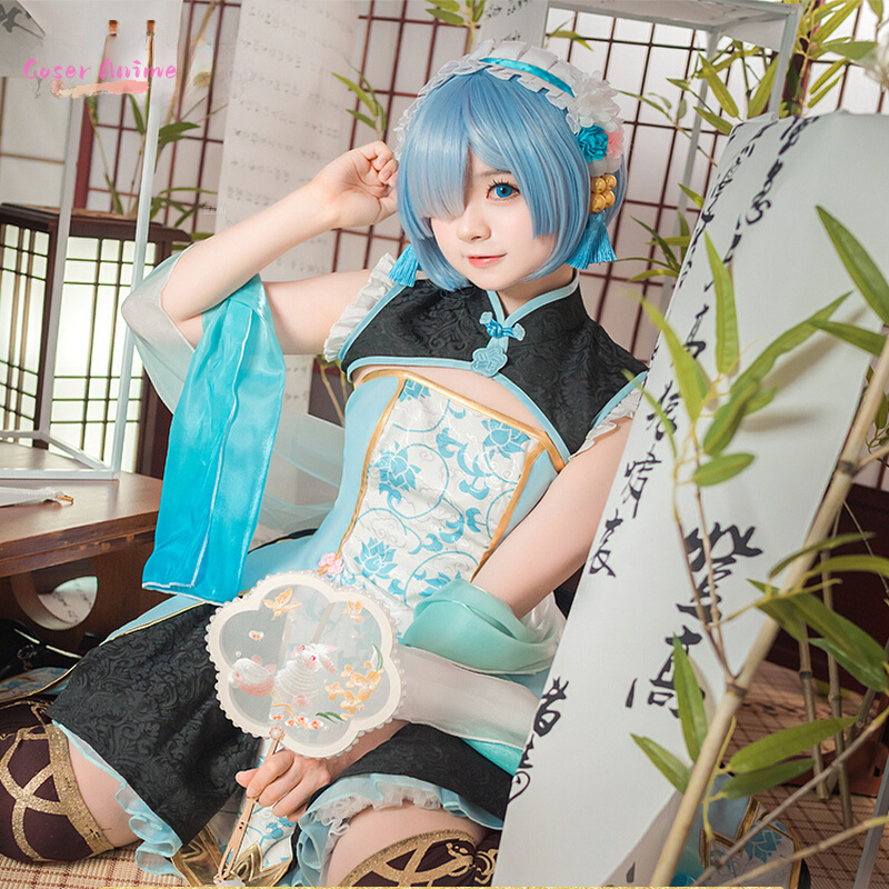 Anime Cosplay Rem - Anime Re:Life in a different world