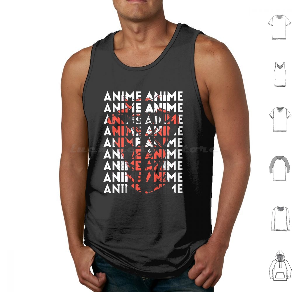 Anime Cosplay Ideas Girl - Anime Girl Senpai Sayings Manga Tank