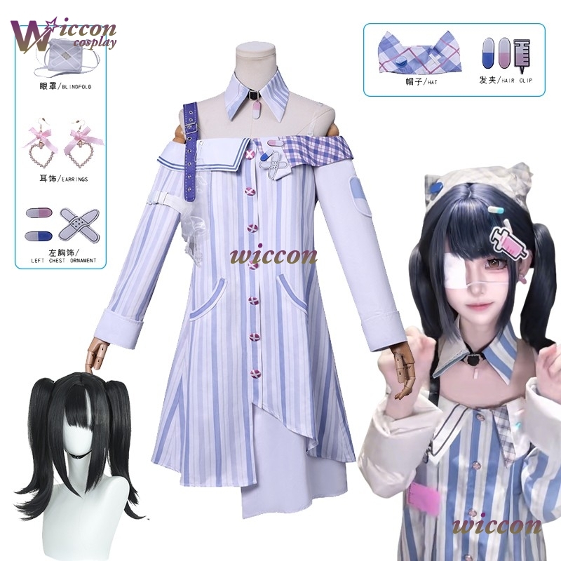 Anime Cosplay Ideas Girl - Eyepatch Jirai Kei Infinity Nikki Cosplay