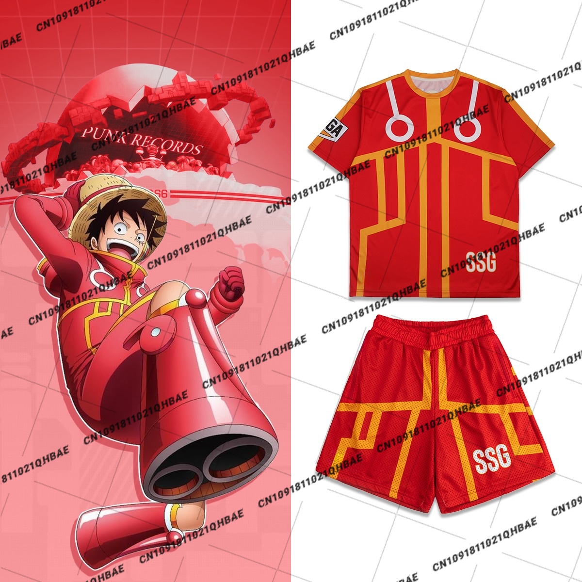Anime Cosplay Costumes - New Egghead Island Monkey D. Luffy