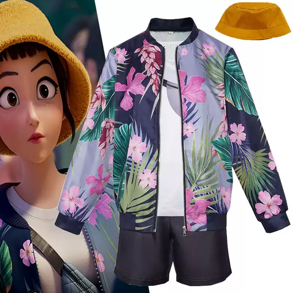 Anime Zoey Cosplay - Zoey Cosplay Costume Zoey Floral Printed