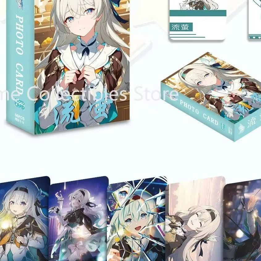 Anime Cosplay Photo - 55 Pcs/Set Honkai: Star Rail Firefly
