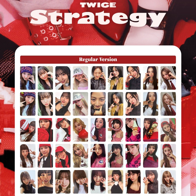 Anime Cosplay Photo - TWICE Anime Peripheral Lomo Photo Cards