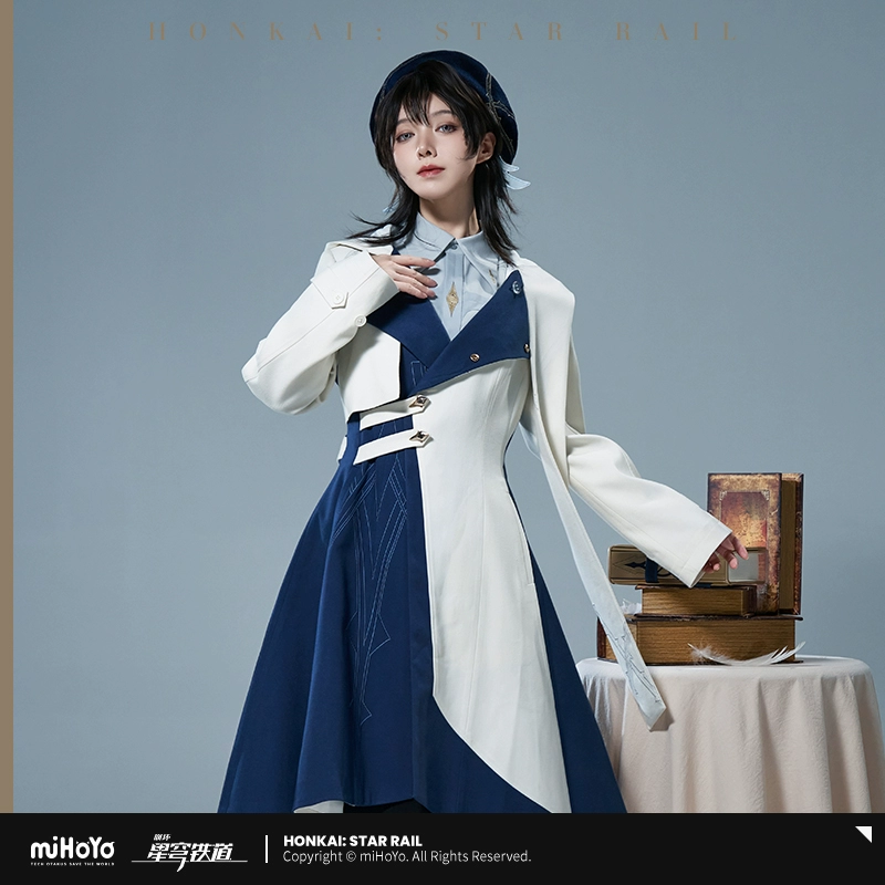 Anime Cosplay Seri - Official Original Sunday Overcoat Clothes Honkai
