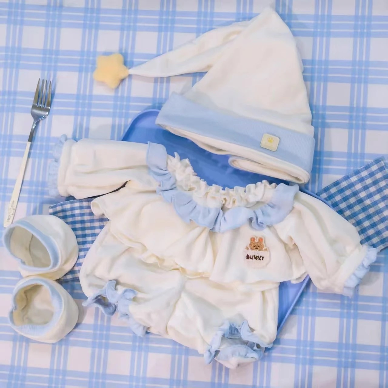 Anime Doll Cosplay - 40cm Shulei doll clothes, plush cotton