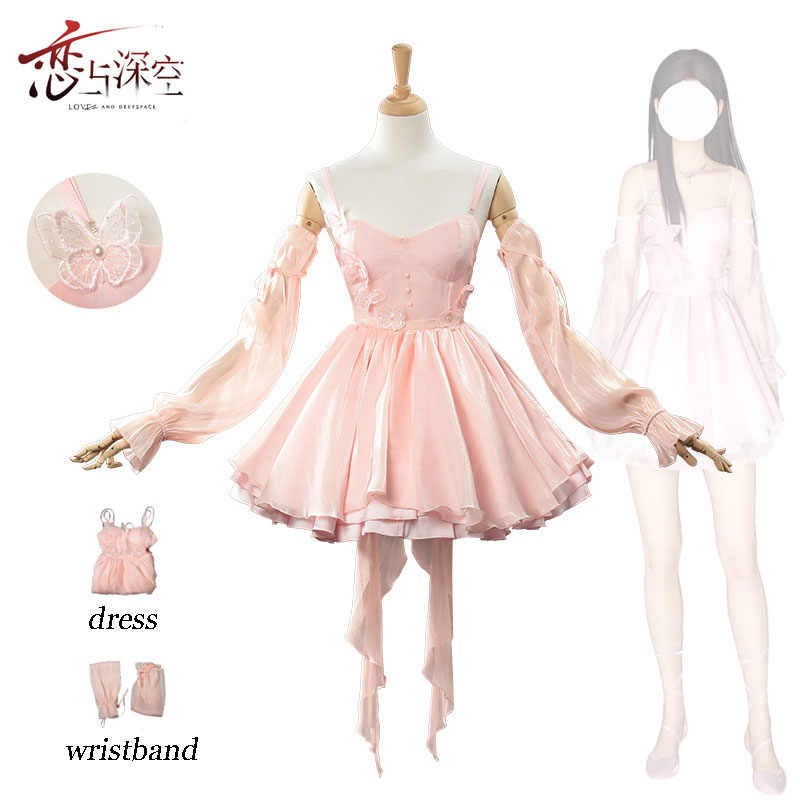Anime Cosplay Pink - Otome Game Love and Deepspace cosplay