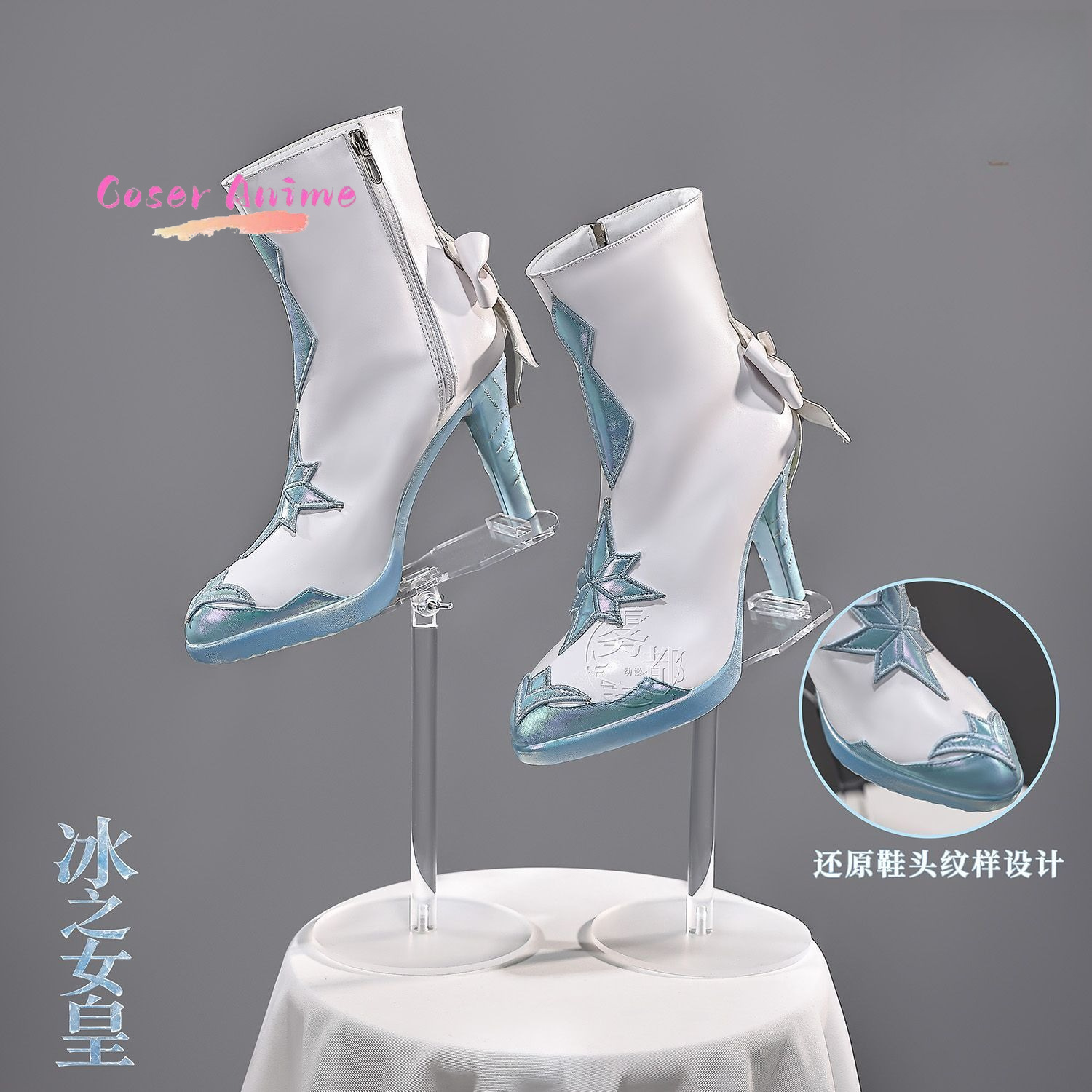 Game Genshin Impact Anastasya  - огляд і ціна Cosplay Anime Shoes