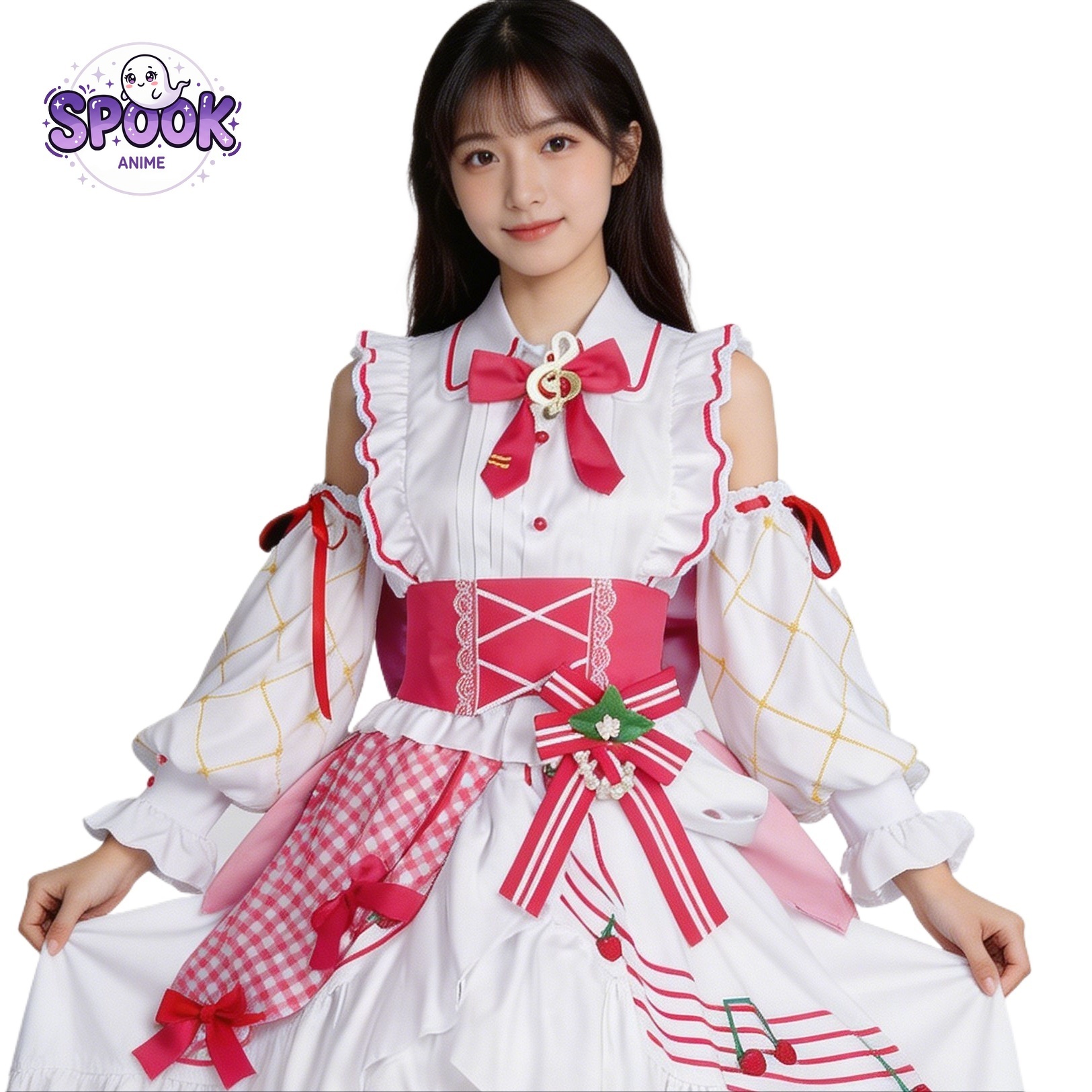 Strawberry Lolita Dress 15th A - огляд і ціна Anime Cosplay Miku