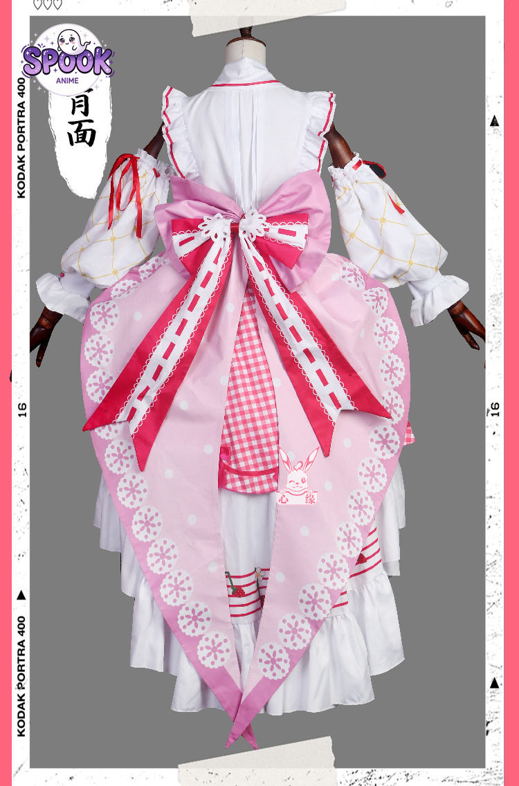 Strawberry Lolita Dress 15th A - огляд і ціна Anime Cosplay Miku