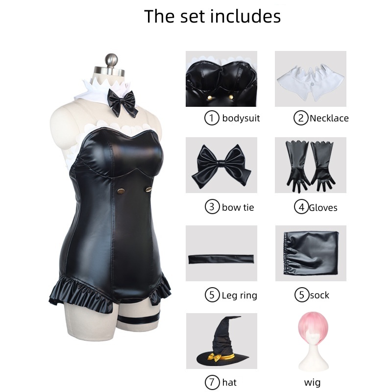 Re:Zero Rem Cosplay Costume Ma - огляд і ціна Anime Cosplay Rem