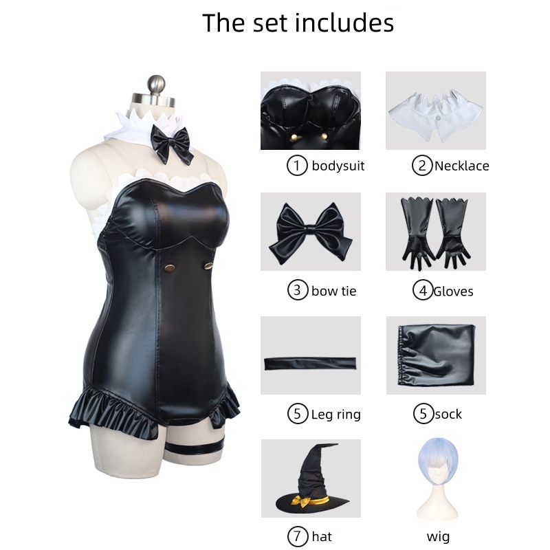 Re:Zero Rem Cosplay Costume Ma - огляд і ціна Anime Cosplay Rem