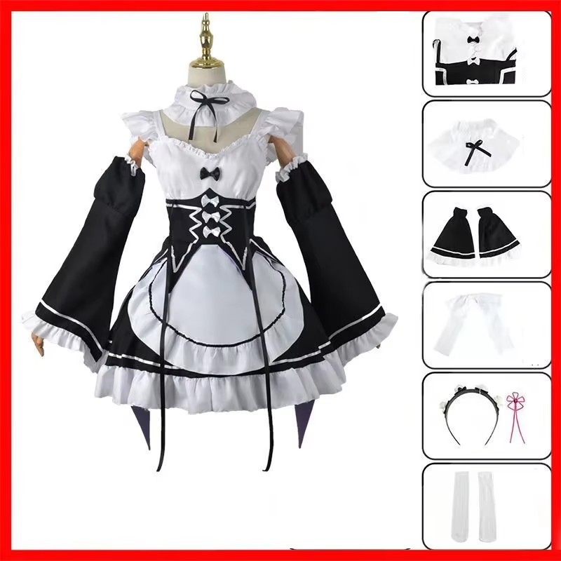 Anime Re:zero Kara Hajimeru Is - огляд і ціна Anime Cosplay Rem