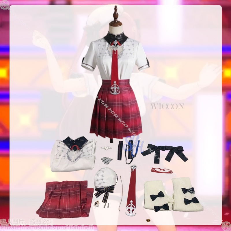 Hololive VTuber Houshou Marine - огляд і ціна Anime Marin Cosplay