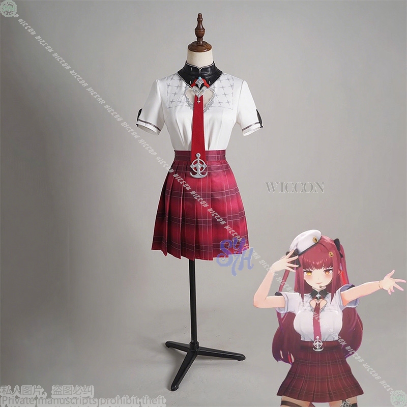Hololive VTuber Houshou Marine - огляд і ціна Anime Marin Cosplay
