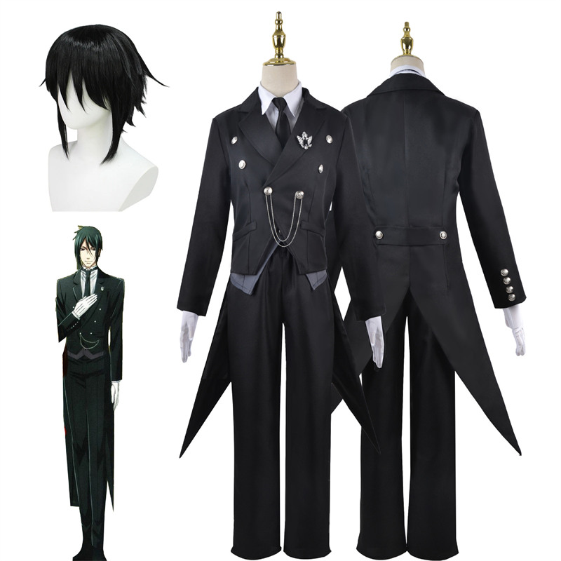 Black Butler Sebastian Michael - огляд і ціна Anime Cosplay Japanese