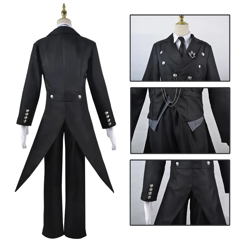 Black Butler Sebastian Michael - огляд і ціна Anime Cosplay Japanese