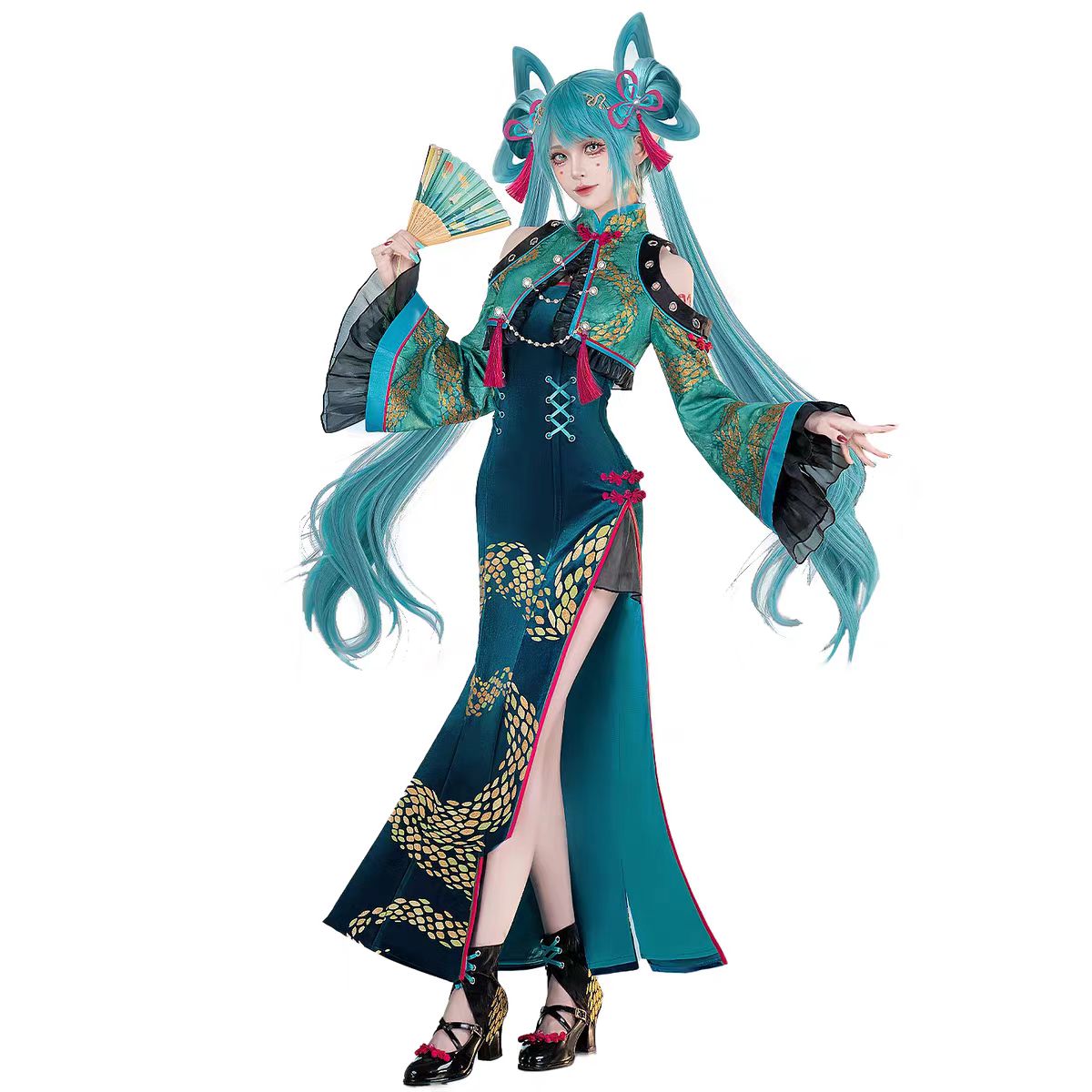Miku Cosplay Costume Snake The - огляд і ціна Anime Cosplay Miku