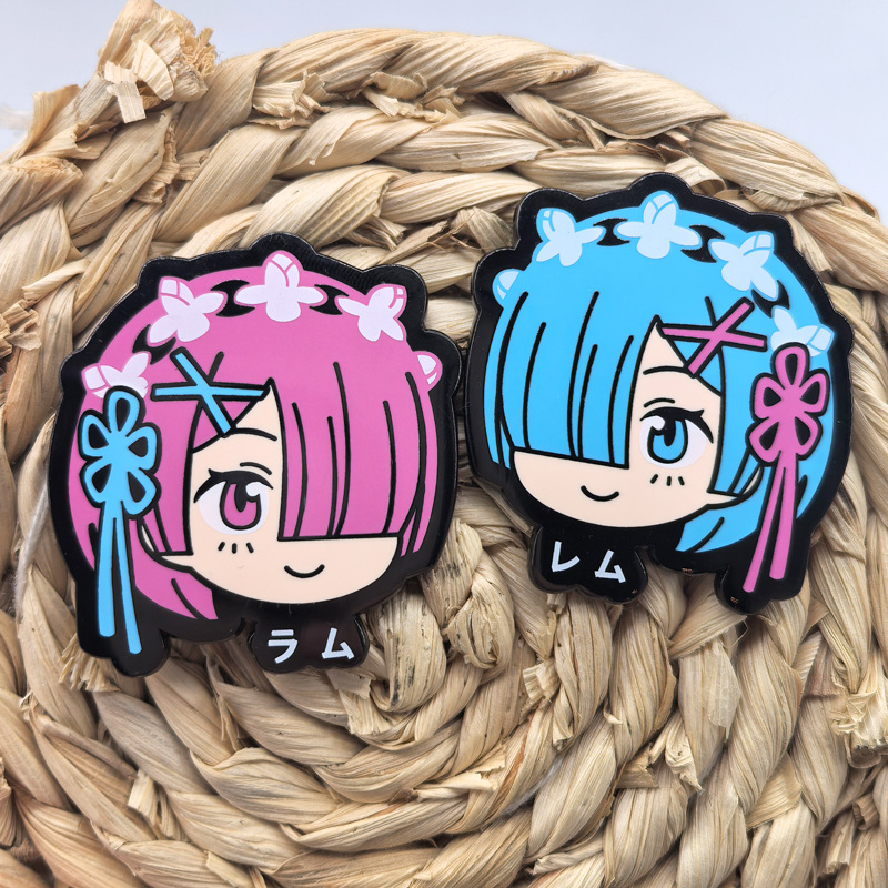 Ram Rem Metal Badges Anime Re: - огляд і ціна Anime Cosplay Rem