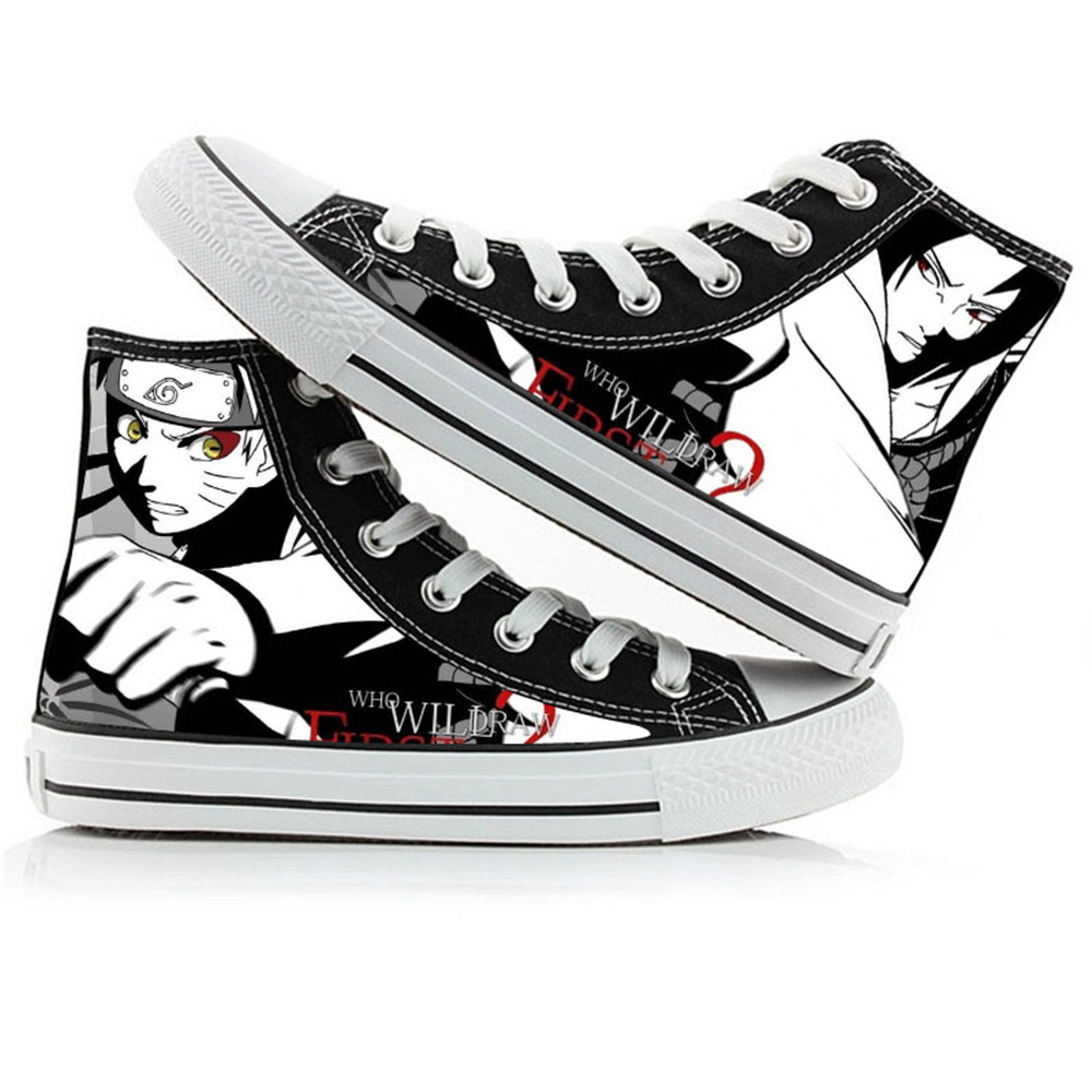 Naruto Uzumaki High-Top Canvas - огляд і ціна Anime Cosplay Ideas Girl