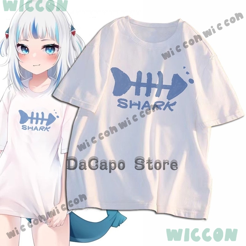 Call T-shirt Costume Shark Gaw - огляд і ціна Anime Cosplay Youtuber