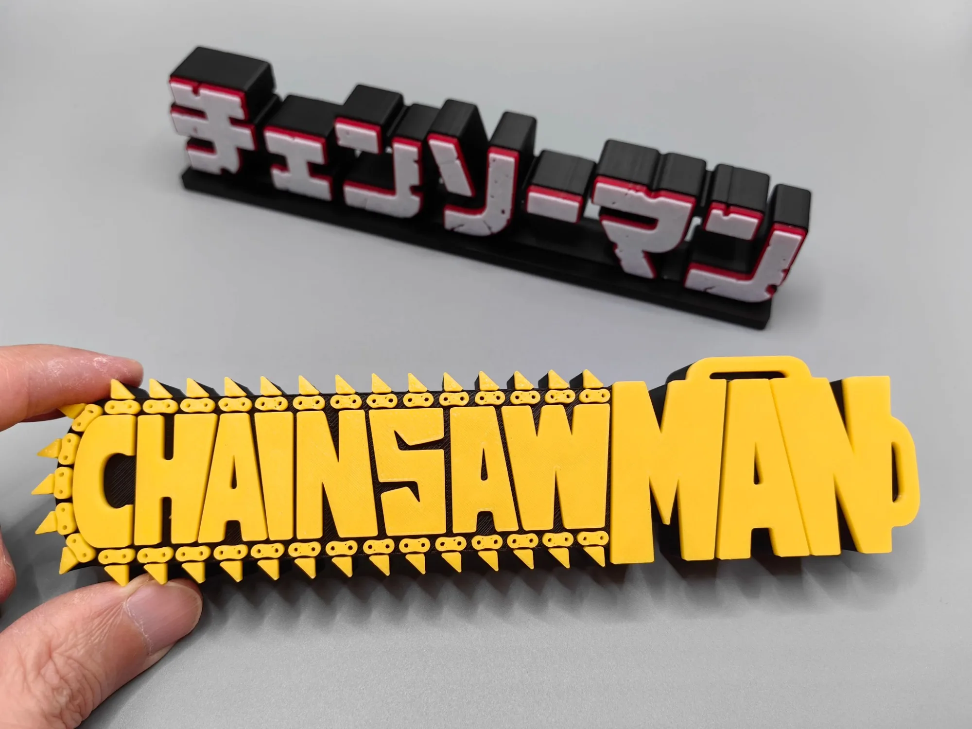 Anime Chainsaw Man 3D Logo Mod - огляд і ціна Chainsaw Man Cosplay