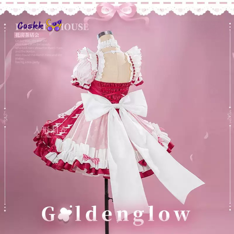 Game Arknights Goldenglow Cosp - огляд і ціна Anime Cosplay Pink