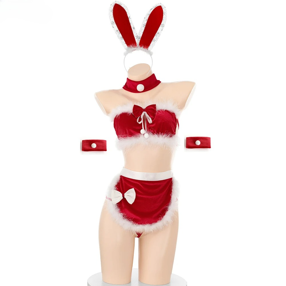 Christmas Bunny Maid Uniform C - огляд і ціна Cosplay Anime Bunny Girl