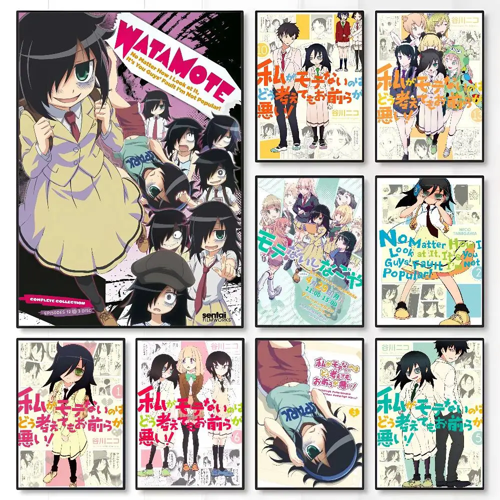 Anime W-Watamote Kuroki Tomoko - огляд і ціна Anime Cosplay Wallpaper