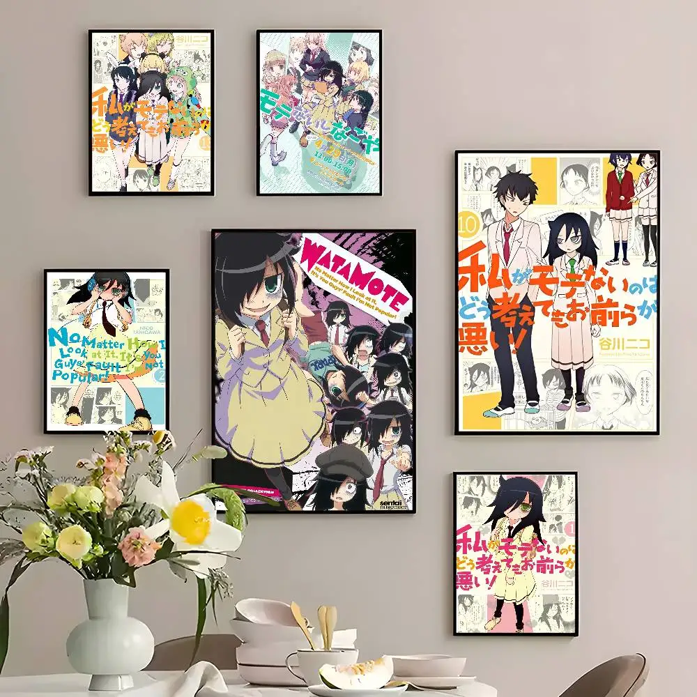 Anime W-Watamote Kuroki Tomoko - огляд і ціна Anime Cosplay Wallpaper