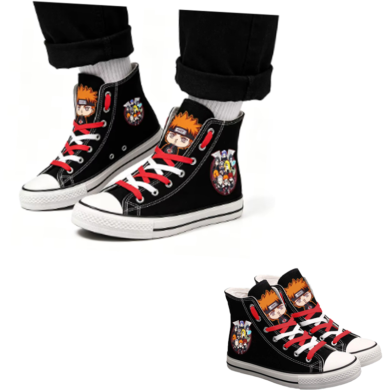 Naruto Uzumaki High-Top Canvas - огляд і ціна Anime Cosplay Ideas Girl