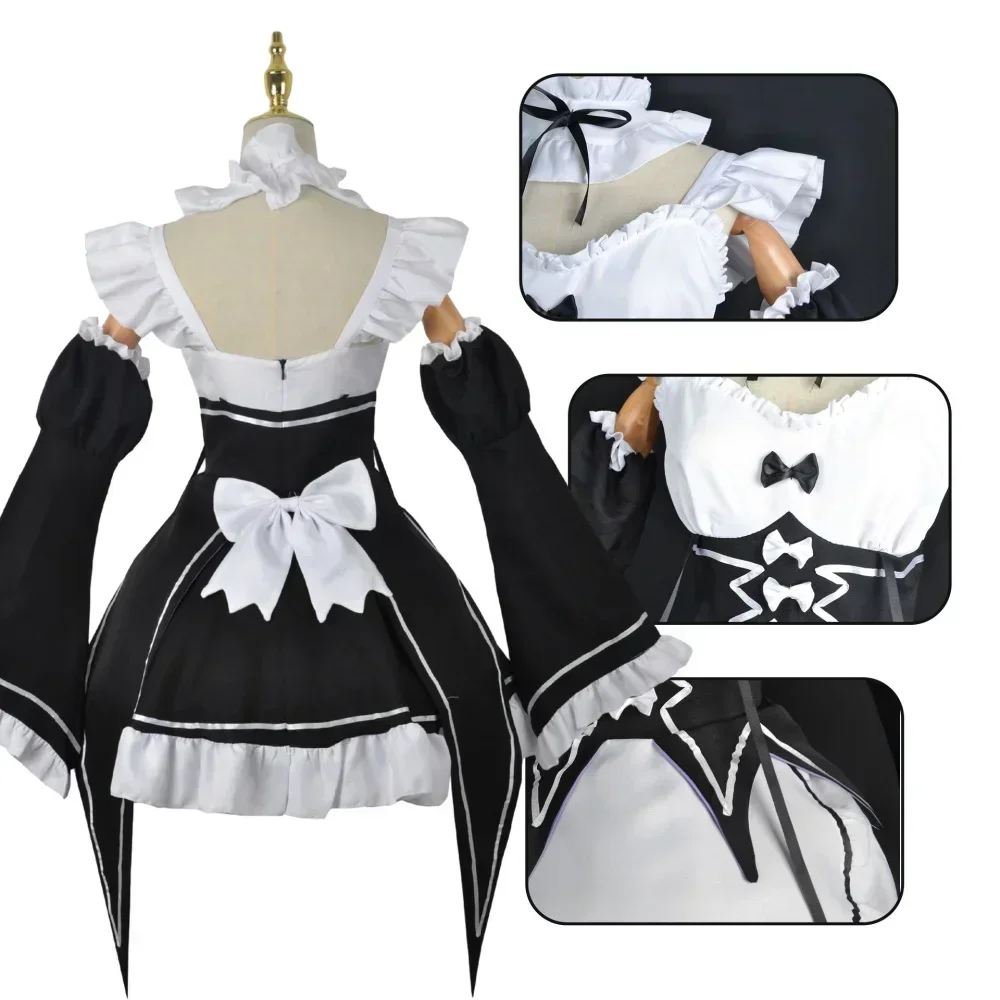 Anime Ram Rem Lolita Meid Cosp - огляд і ціна Anime Cosplay Rem