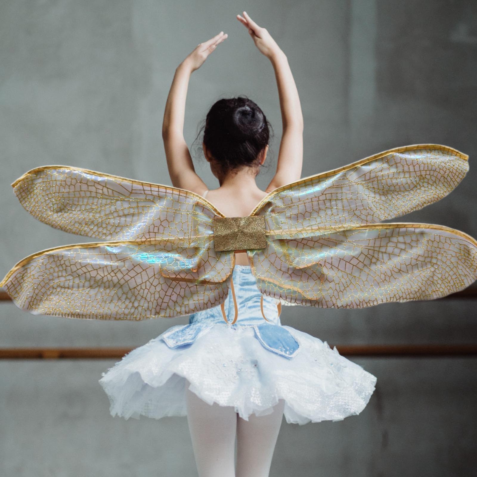 Fairy Dragonfly Wings for Kids - огляд і ціна Anime Cosplay Photo