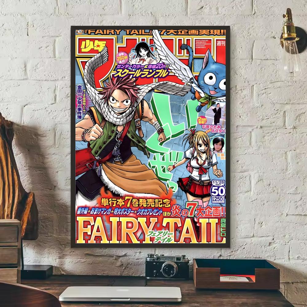 F-Fairy Tail Anime Poster Stic - огляд і ціна Anime Cosplay Wallpaper
