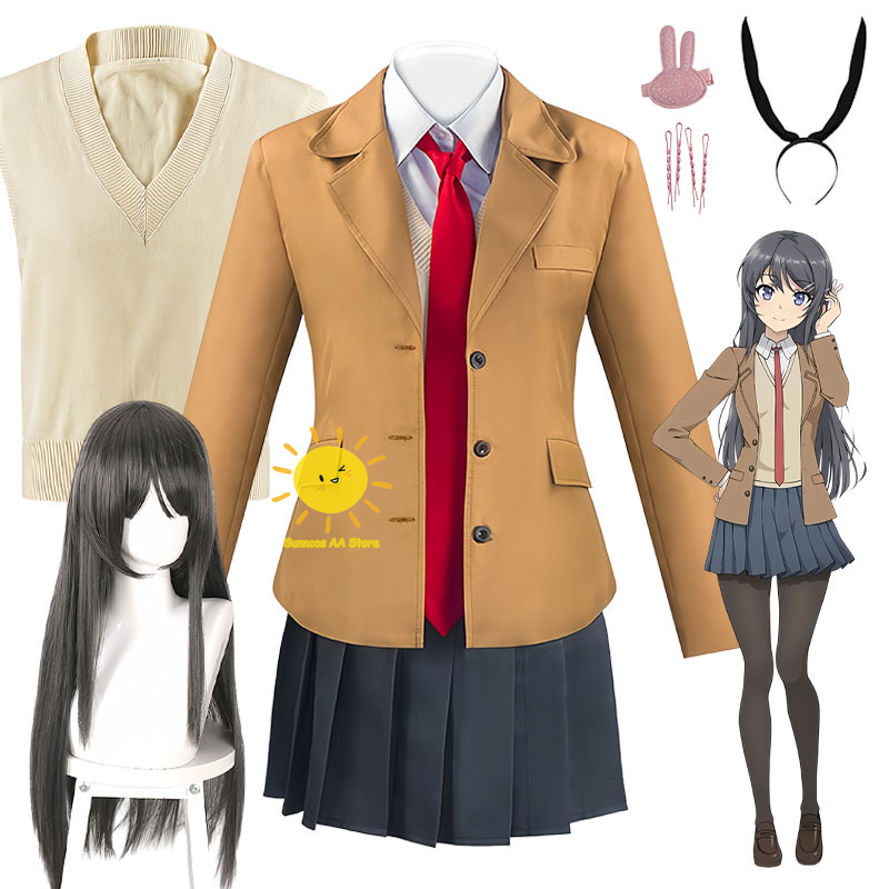 Anime Sakurajima Mai Cosplay R - огляд і ціна Cosplay Anime Bunny Girl