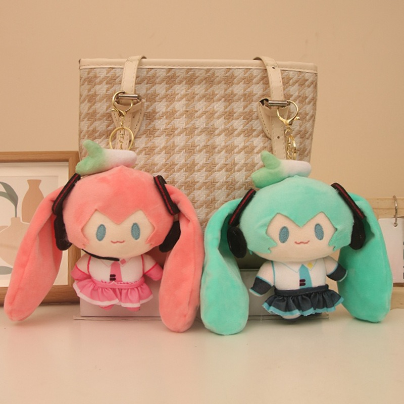 Hatsune New Miku Plush Toy Key - огляд і ціна Anime Cosplay Miku
