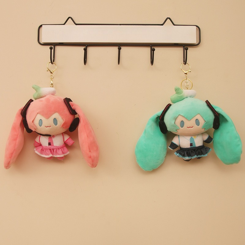 Hatsune New Miku Plush Toy Key - огляд і ціна Anime Cosplay Miku