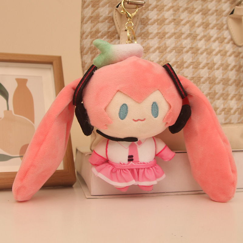 Hatsune New Miku Plush Toy Key - огляд і ціна Anime Cosplay Miku