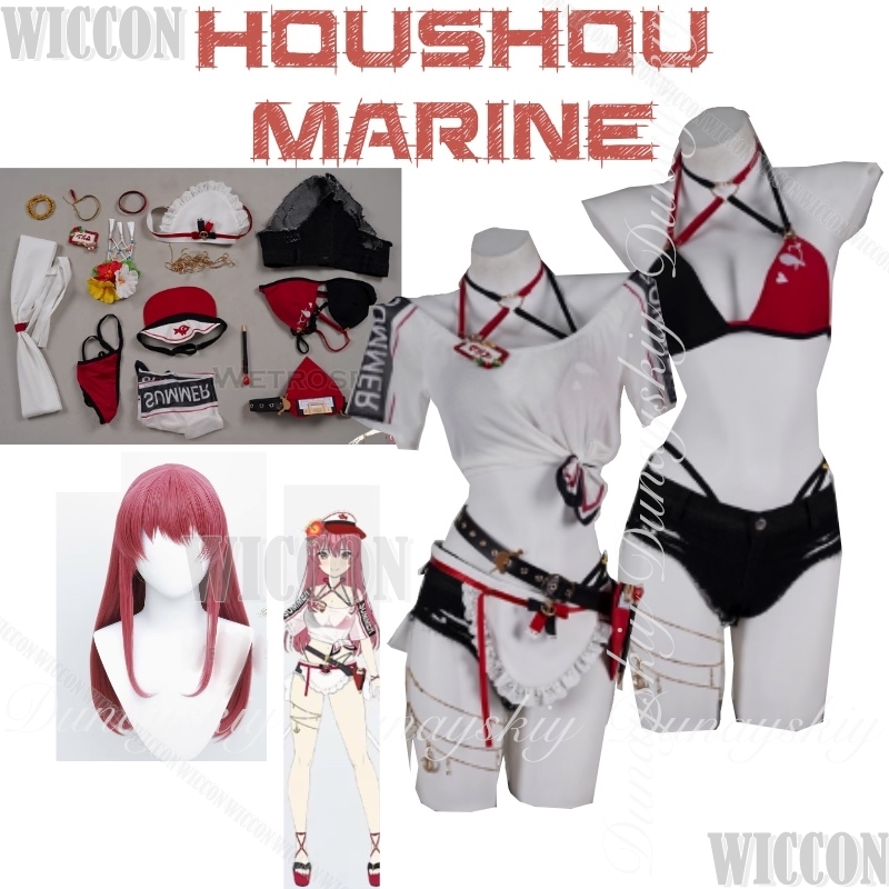 Hololive Gamers Virtual Anchor - огляд і ціна Anime Marin Cosplay