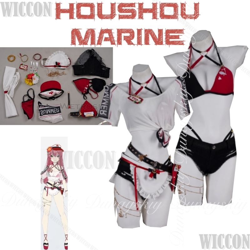Hololive Gamers Virtual Anchor - огляд і ціна Anime Marin Cosplay
