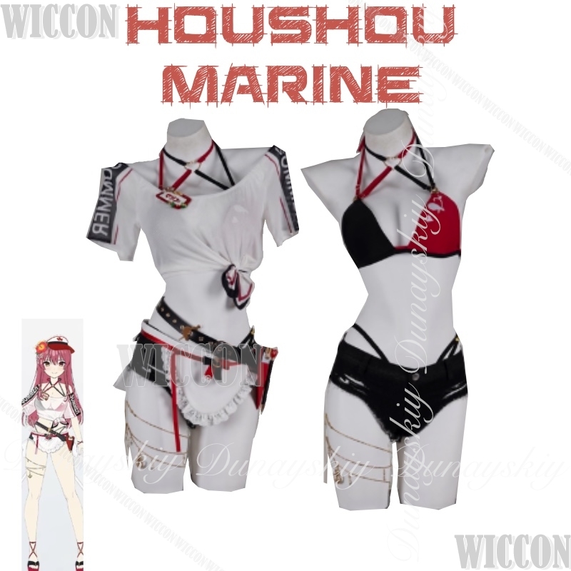 Hololive Gamers Virtual Anchor - огляд і ціна Anime Marin Cosplay