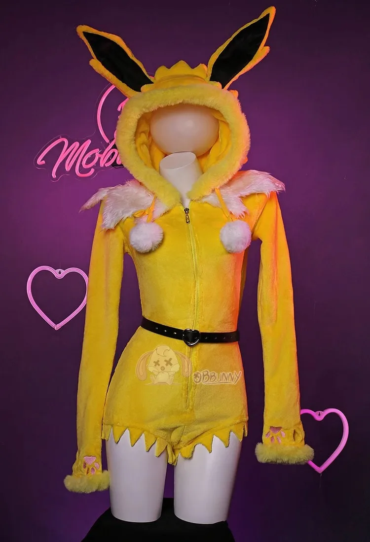 Sexy Deep V Hooded Bodysuit So - огляд і ціна Cosplay Anime Bunny Girl