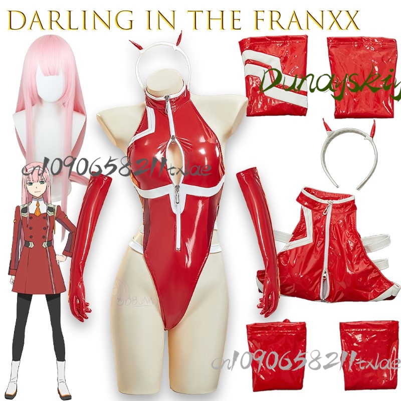 Darling In The Franxx Zero Two - огляд і ціна Anime Zoey Cosplay