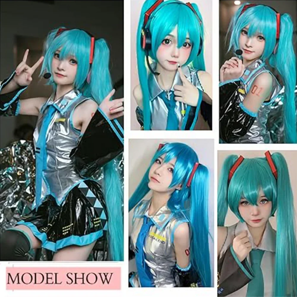 2026 Miku Cosplay Wig 105cm Lo - огляд і ціна Anime Cosplay Miku