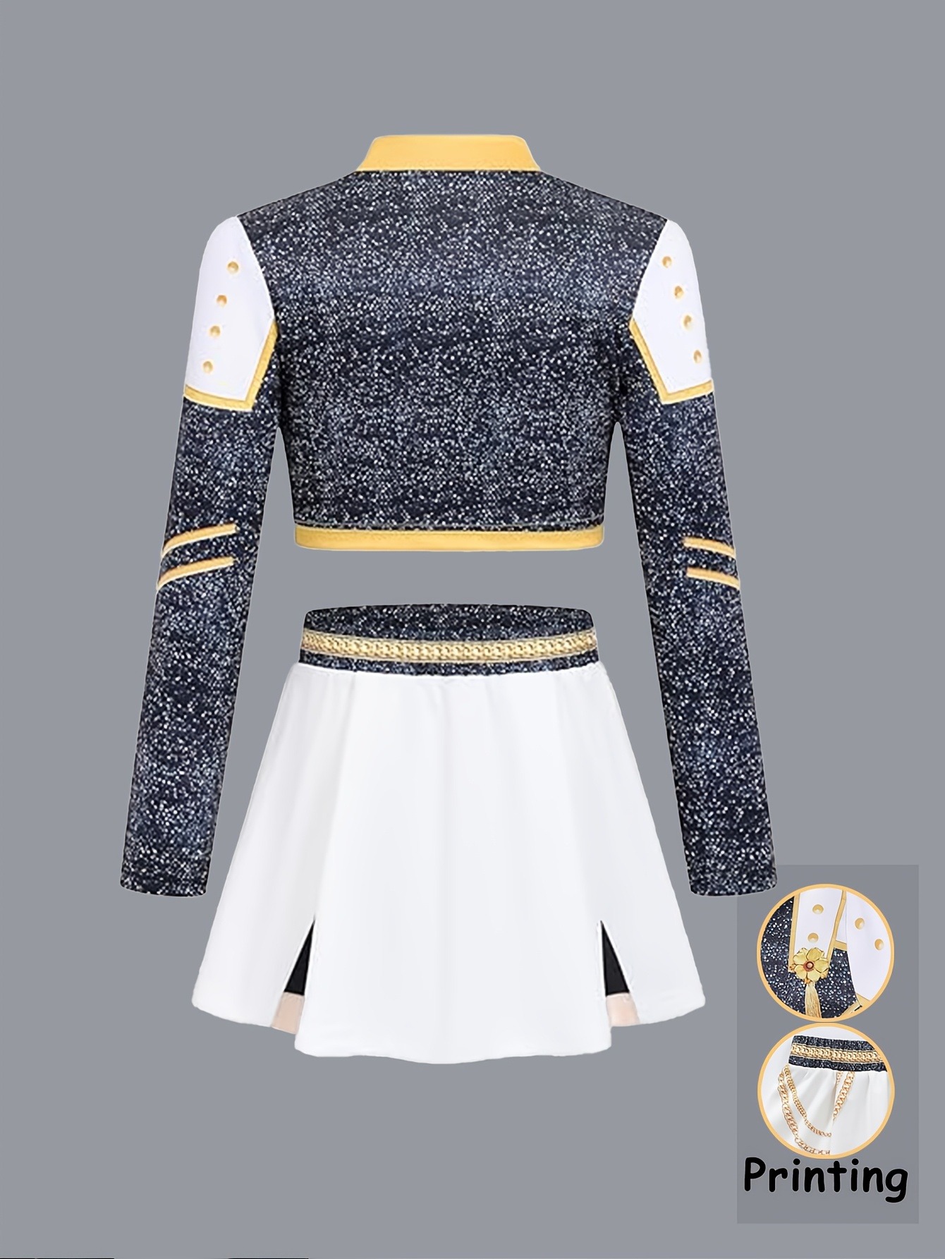 Trendy Girls 2Pcs Cheerleader  - огляд і ціна Anime Zoey Cosplay