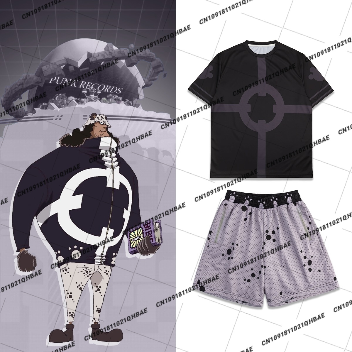 New Egghead Island Bartholemew - огляд і ціна Anime Cosplay Costumes
