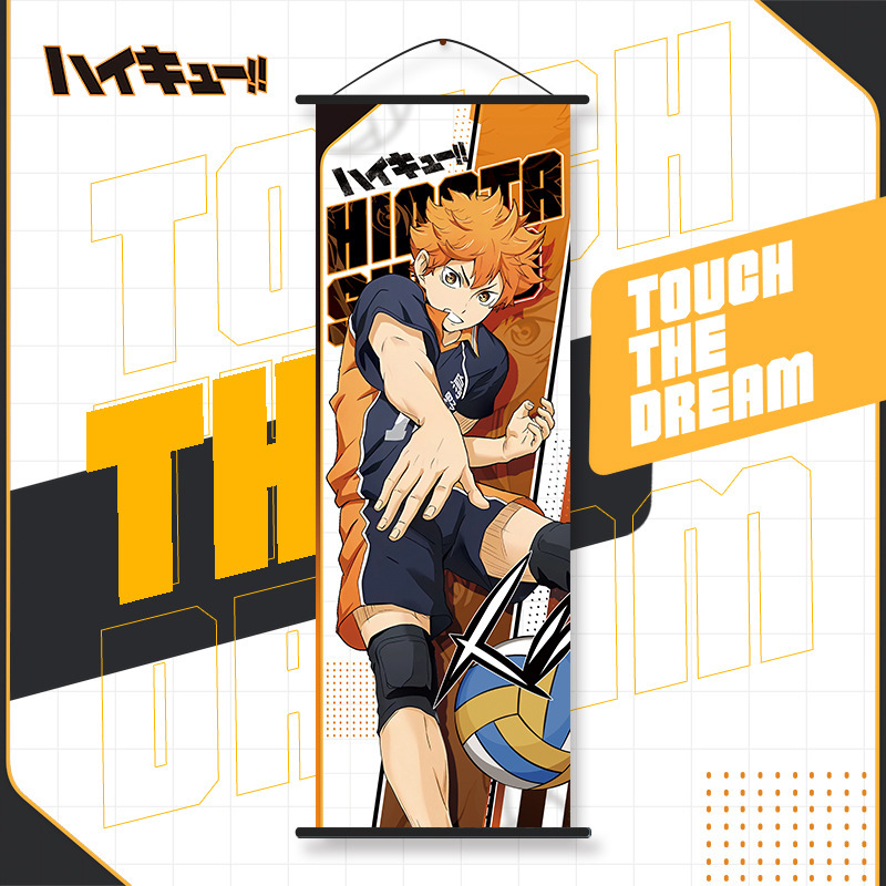 Haikyuu!! Wall Scroll Long Pos - огляд і ціна Anime Cosplay Wallpaper