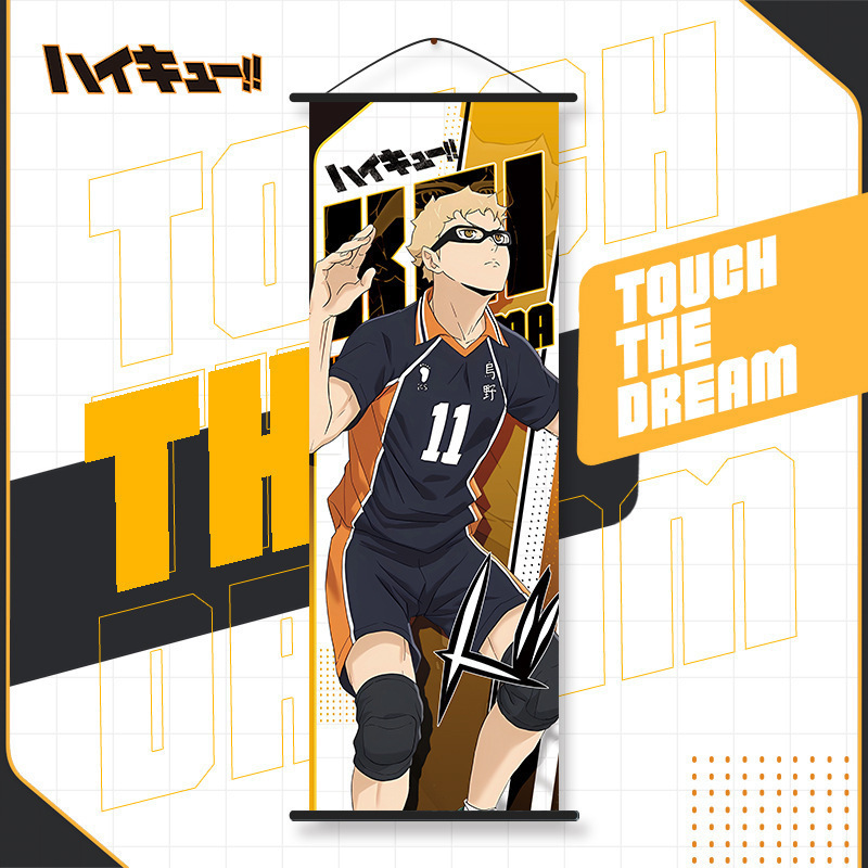 Haikyuu!! Wall Scroll Long Pos - огляд і ціна Anime Cosplay Wallpaper